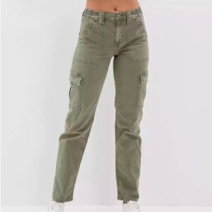 American Eagle Green Cargo Pants